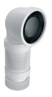 McAlpine Złącze Wc elastyczne L-270>540 mm wejście 110 mm kąt 90 stopni WC-CON8F WC-CON8F - Akcesoria do armatury i ceramiki - miniaturka - grafika 3