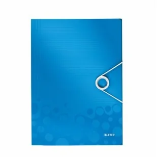 Leitz Teczka Z GUMKĄ PP WOW, 15 MM, NIEBIESKI - Teczki i skoroszyty - miniaturka - grafika 2