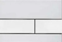 Tece square przycisk spłukujący do WC-szkło białe, przyciski białe 9.240.800 - Przyciski spłukujące - miniaturka - grafika 5