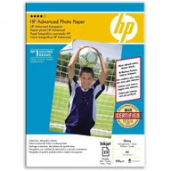 Papier do drukarek - HP HP Advanced Glossy Photo Pa, foto papier, połysk, zaawansowany, biały, A4, 250 g/m2, 25 szt., Q5456A, atrament Q5456A - miniaturka - grafika 1