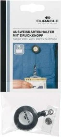 Durable Mechanizm ściągający do identyfikatora DU187 - Wizytowniki Durable Mechanizm ściągający do identyfikatora DU187 - Wizytowniki - miniaturka - grafika 1