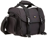 Akcesoria fotograficzne - AmazonBasics torba na aparat fotograficzny DSLR i akcesoria, pomarańczowe wnętrze, rozmiar L SM1302091B - miniaturka - grafika 1