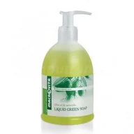 Mydła - MACROVITA zielone mydło w płynie z bio-oliwą z oliwek i bio-rumiankiem 300ml - miniaturka - grafika 1
