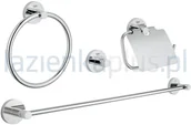 Akcesoria do wc - Grohe Zestaw akcesoriów 4w1 Essentials 40776001 - miniaturka - grafika 1