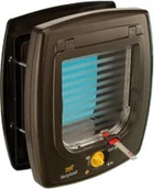 Pozostałe akcesoria dla psów - Ferplast Drzwiczki dla psa lub kota "Swing 7S" kolor brązowy - miniaturka - grafika 1