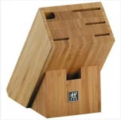Noże kuchenne - Zwilling Dodatki do Zestaw noży Blok noży, bambus 240 x 115 x 195 mm 35042-100-0 - miniaturka - grafika 1