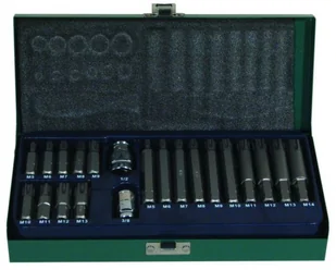 Jonnesway (R) Zestaw 21 częściowy końcówek RIBE S29H4121S - Klucze i nasadki - miniaturka - grafika 6