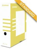 Pudła i kartony archiwizacyjne - Donau BIELLA Pudło archiwizacyjne 100 mm żółte DN309-6 - miniaturka - grafika 1