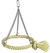 Klatki i wyposażenie dla ptaków - Nobby 31610 Sisal Schaukel Ring - miniaturka - grafika 1