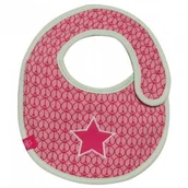 Śliniaki i fartuszki - Lassig Śliniaczek Starlight Magenta LTEXBS068 - miniaturka - grafika 1