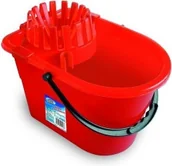 Miotły, szufle, mopy - Sweet Home STELLA Wiadro plastikowe z wyciskaczem ST030 - miniaturka - grafika 1