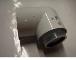 Vaillant Kolano 87° koncentryczne 80/125 mm, PP kolano do komina kod 303210 - Kominy i akcesoria - miniaturka - grafika 4