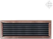 Akcesoria kominkowe - Kratki.pl Kratka kominkowa Air System galwanizowana OSKAR miedziany 17x49 6674-8 - miniaturka - grafika 1