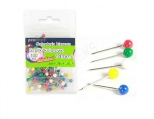 Penword Penword Szpilki 14 mm kolorowe standard WIKR-1001038 - Zszywki - miniaturka - grafika 2