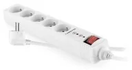 Listwy zasilające - Ochrona przed przepięciami GoGEN SP16A51 1,5m 5 zásuvek SP16A51) Biała - miniaturka - grafika 1
