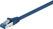 Kable miedziane - Wentronic kabel sieciowy 93656 Cat6 a S/FTP (2 X wtyk RJ45, PIMF podwójnie ekranowany) Niebieski 4040849936562 - miniaturka - grafika 1
