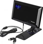 Anteny TV - Wiedyska Antena DVB-T SLIM pokojowo - zewnętrzna (ATSLIM01) - miniaturka - grafika 1