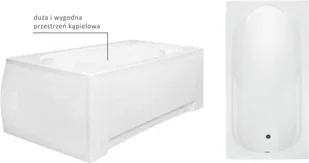 PMD Piramida BONA 160x70 160x70 WAB-160-PK - Wanny - miniaturka - grafika 2