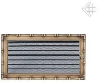 Akcesoria kominkowe - Kratki.pl Kratka kominkowa galwanizowana DIANA złota 17x30 z żaluzją 6674-898A9_ - miniaturka - grafika 1