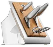 Noże kuchenne - WMF Noże Chef's Edition w bloku na noże 5 el. 18.8231.9992 - miniaturka - grafika 1