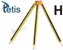 Tetis Ołówek techniczny z gumką KV050-H - Artykuły biurowe - miniaturka - grafika 3