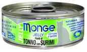 Mokra karma dla kotów - Monge Jelly Tuńczyk Z Surimi W Galarecie 80G - miniaturka - grafika 1