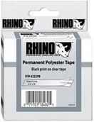 Etykiety do drukarek - Dymo Etykieta przemysłowa 622290 do 6500 Oryginalna kolor czarny na przezro - miniaturka - grafika 1