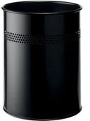Kosze biurowe - Durable Kosz na śmieci, metalowy, okrągły 15, P 30 mm - miniaturka - grafika 1