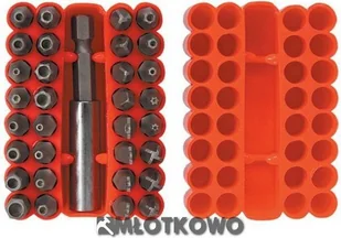 Top Tools zestaw bitów nietypowe, komplet 33 części, 39D355 - Bity - miniaturka - grafika 2