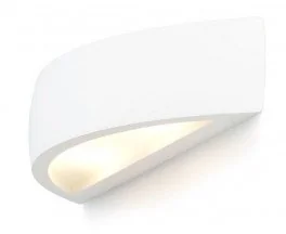 Redlux Kinkiet CRESCENT L gips 230V E14 2x40W R10451 - - Lampy ścienne - miniaturka - grafika 2