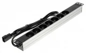 Listwy zasilające - ABCVISION LISTWA ZASILAJĽCA PD-7/RACK/IEC DO SZAF 19 - miniaturka - grafika 1