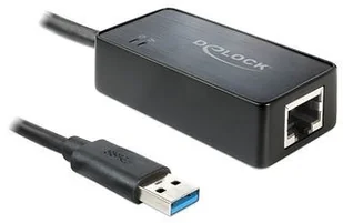 Delock Karta sieciowa Usb 3.0->RJ-45 1GB - Switche - miniaturka - grafika 5