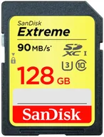 Karty pamięci - SanDisk SDXC 128GB Extreme 90MB/s (SDSDXNF-128G-GNCIN) - miniaturka - grafika 1