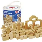 Klocki - Heros Naturalne klocki drewniane 10131 - miniaturka - grafika 1