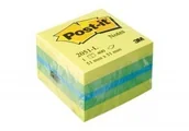 Etykiety samoprzylepne i bloki etykiet - Post-It KOSTKA SAMOP. MINI 51x51mm 1x400k CYTRYNOWA - miniaturka - grafika 1