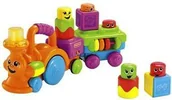 Klocki - Fisher Price Pociąg wesołych klocków - miniaturka - grafika 1
