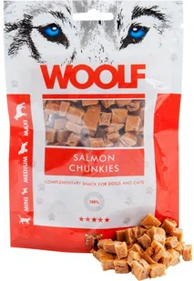 Brit Premium Pies Woolf Salmon Chunkies 100g - Przysmaki dla psów - miniaturka - grafika 3