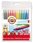 Flamastry - Koh-i-noor PISAKI PĘDZELKOWE 7710/9AB 12 KOLORÓW - miniaturka - grafika 1