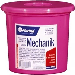 Merida Pasta do mycia silnie zabrudzonych rąk MECHANIKR puszka 500 g, firmy MERI - Mydelniczki i dozowniki mydła - miniaturka - grafika 2