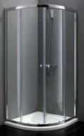 Kabiny prysznicowe - Atrium Bari 90x90 szkło przejrzyste FF0409 - miniaturka - grafika 1