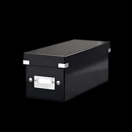 Pudełka i akcesoria na płyty CD - Leitz Pojemnik na CD/DVD Click&Store czarny 60410095 - miniaturka - grafika 1