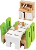 Akcesoria dla lalek - HaPe Jadalnia E3454 - miniaturka - grafika 1