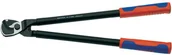 Nożyce i noże - Knipex Nożyce do kabli 95 12 500 27 mm 150 mm Odpowiedni do Kabli aluminiowych i miedzianych jedno i wielożyłowych 5 - miniaturka - grafika 1