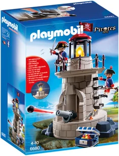 Playmobil Pirates - Żołnierze na wieży z latarnią 6680 - Klocki Playmobil Pirates - Żołnierze na wieży z latarnią 6680 - Klocki - miniaturka - grafika 1