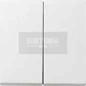 Wyłączniki światła i elektryczne - Gira 55 BIAŁY MAT Przycisk ŚWIECZNIKOWY 029527 - miniaturka - grafika 1