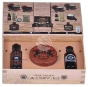Zestawy kosmetyków męskich - Dear Barber SET Collection V Style & Go Mattifier M) szampon 50ml + edt 30ml + pasta do włosów 100ml - miniaturka - grafika 1
