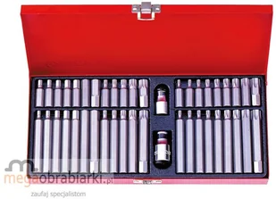 KING TONY KPL. bitW W METALOWEJ KASECIE 44CZ. 1044CQ - Klucze i nasadki - miniaturka - grafika 2