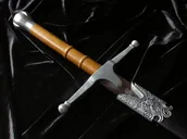 Repliki - broń - Płatnerze hiszpańscy MIECZ SZKOCKICH GÓRALI CLAYMORE Z POCHWĄ - miniaturka - grafika 1