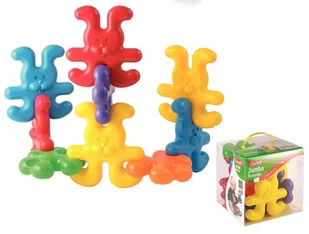 Quercetti Króliczek ukł. Jumbo 4052 - Klocki - miniaturka - grafika 2