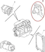 Części i akcesoria do maszyn rolniczych - CNH POMPA WODNA 87841226 - 87801637 - 82847713 - miniaturka - grafika 1